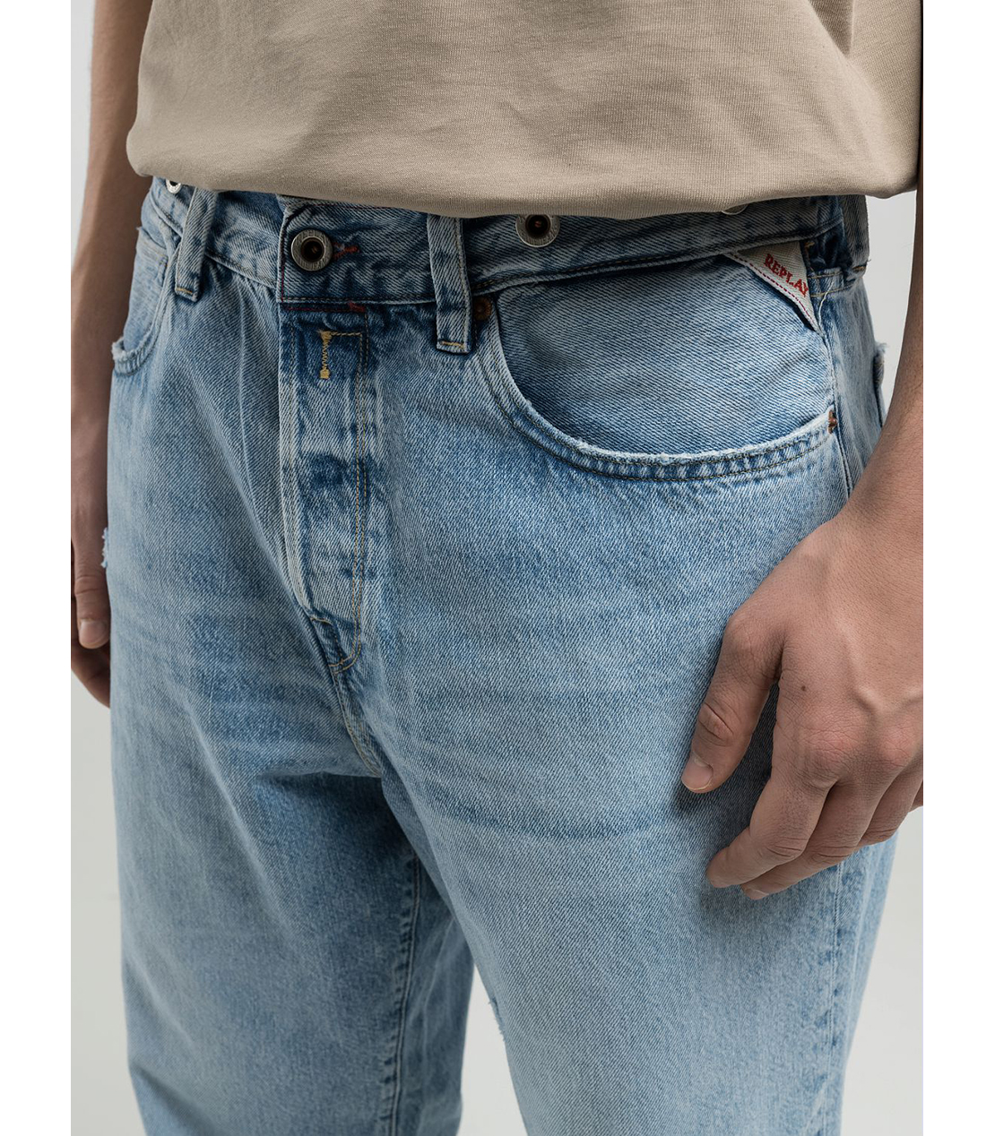 リラックスフィットBWAII オーセンテックデニム 詳細画像 ライトブルー 4